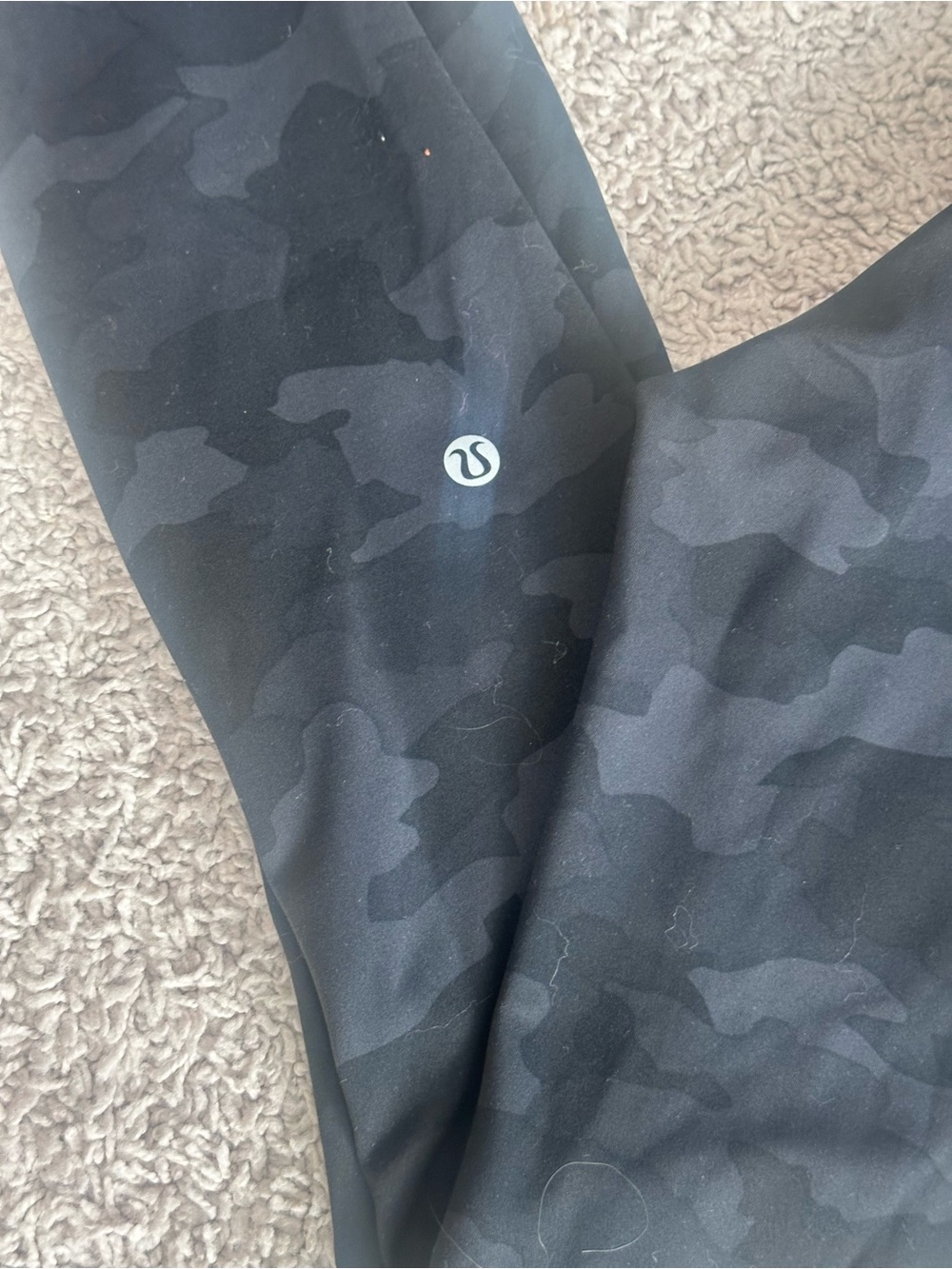 lululemon athletica Black Camo leggings